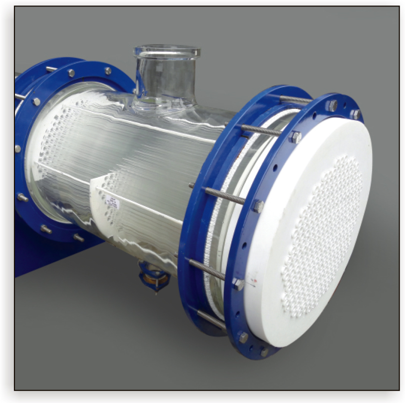 shell and tube type heat exchanger